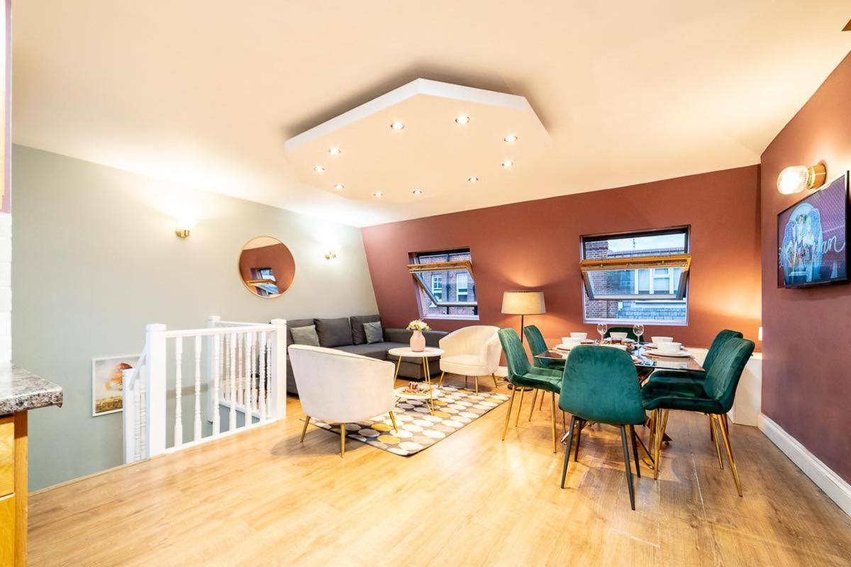 ［Covent Garden Penthouse］London Terrace Apartment Dış mekan fotoğraf